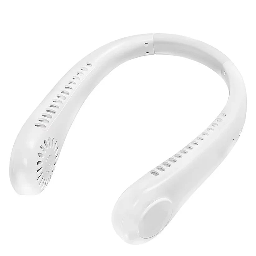 Stay Cool Anywhere™ Portable Neck Fan (Hands-Free Cooling in Seconds)